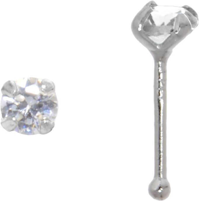 Bijouteria Nasenpiercing (Silber, Zirkonia)