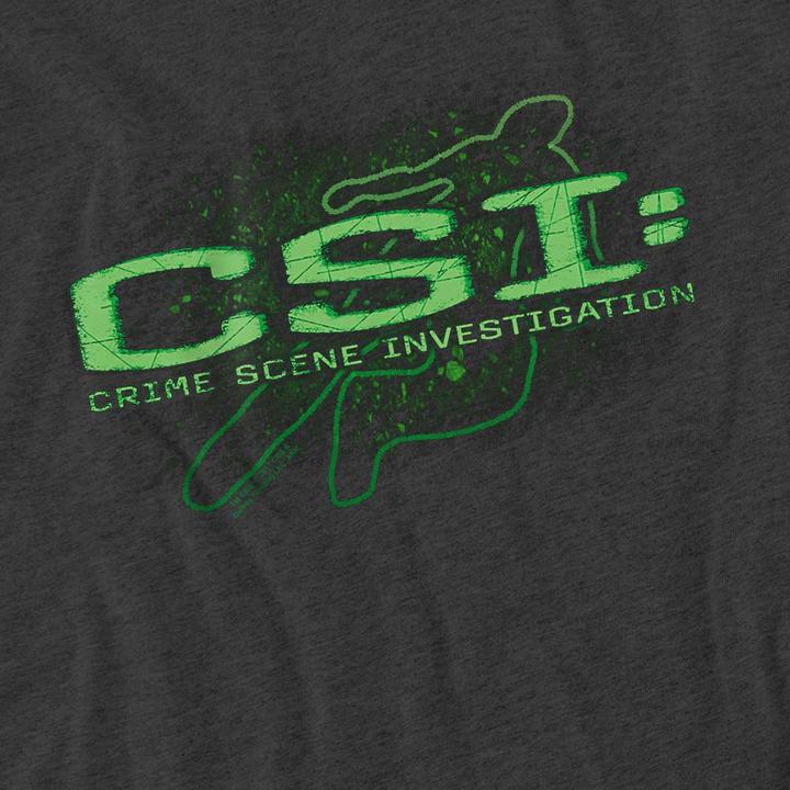 Actual product image Csi: NY Unisex Adult Shadow Sketch T-Shirt (M)