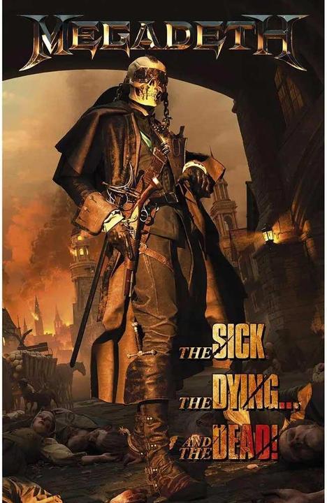 Produktbild Megadeth Poster The Sick The Dying And The Dead Stoff (106 x 70 cm)