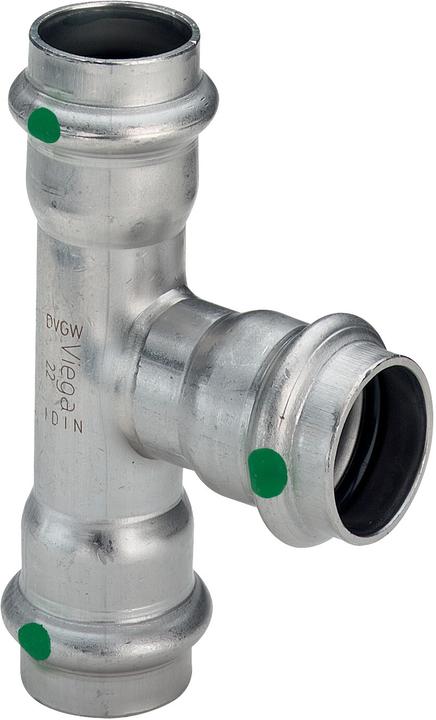 Actual product image Viega Sanpress Inox T-piece 35 x 35 x 35 stainless steel press fitting (T-connection)