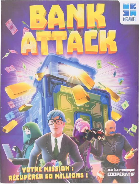 Actual product image Swissgames-Spiele Board game Bank Attack (French)