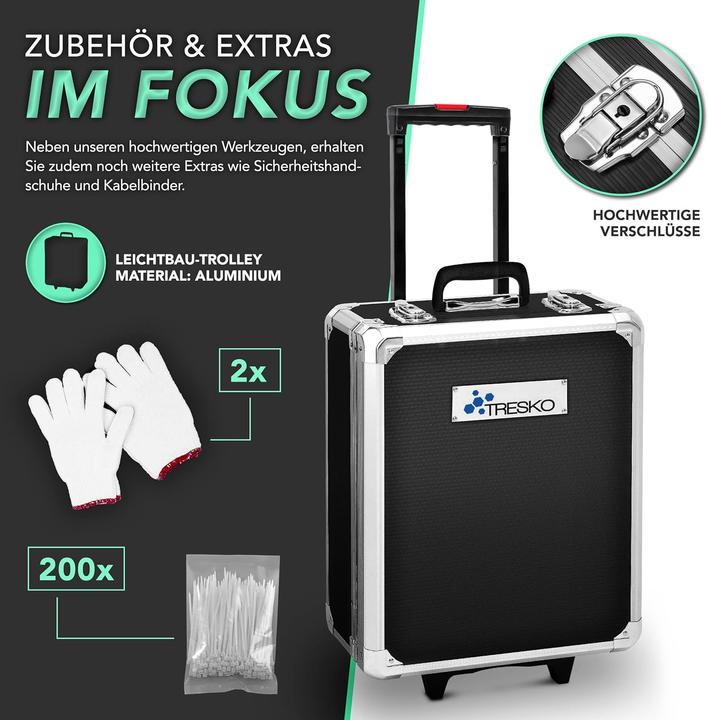 Immagine prodotto Tresko Set di strumenti (949 pezzi)
