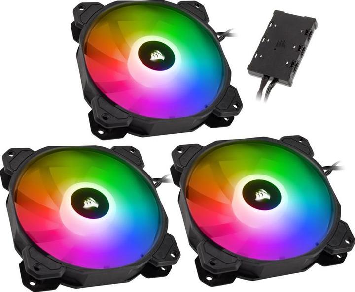 Produktbild Corsair SP120 RGB Elite (120 mm, 3 x)
