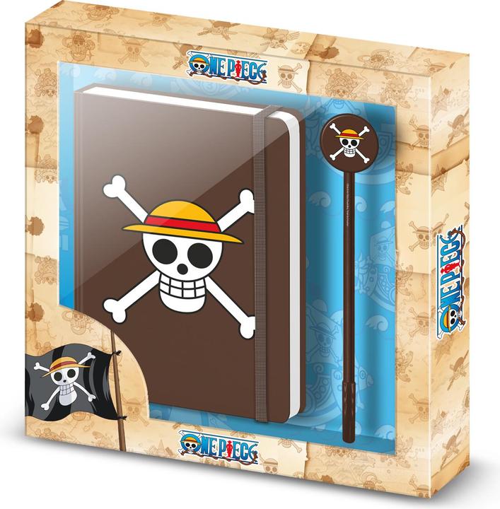 Karactermania Gift Box with Diary and Fashion Ballpoint Pen Skull