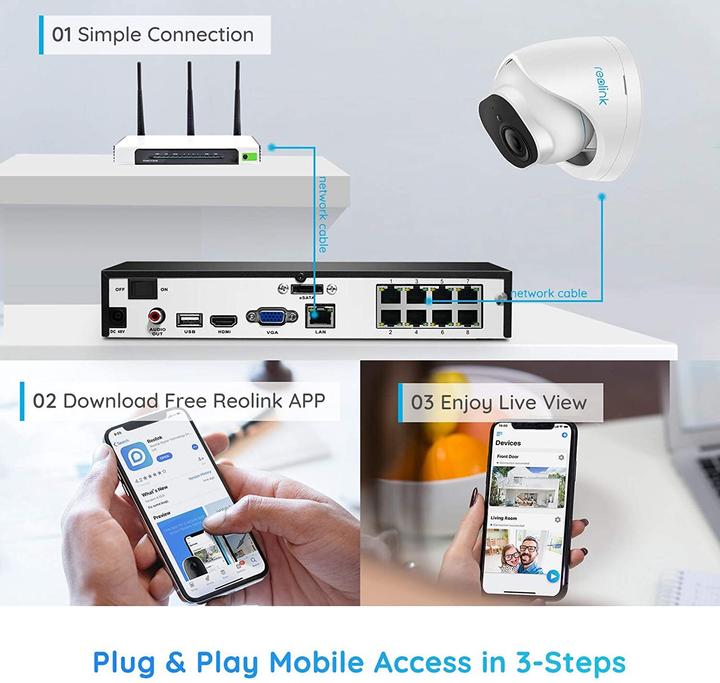 Actual product image Reolink RLK8-800D4-A-V2 (3840 x 2160 pixels)
