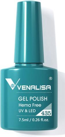 Venalisa Gellack 435 UV/LED (Türkisblau, UV-Gel Lack)