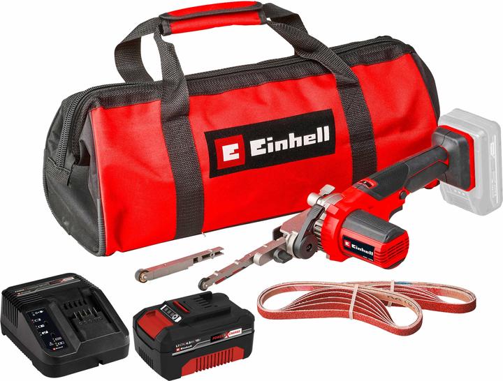Einhell Akku-Bandfeile TE-BF 18 Li Kit (1x 4,0 Ah)