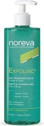 Actual product image Noreva Exfoliac Gentle Foaming Gel 400ml (Foam, 400 ml)