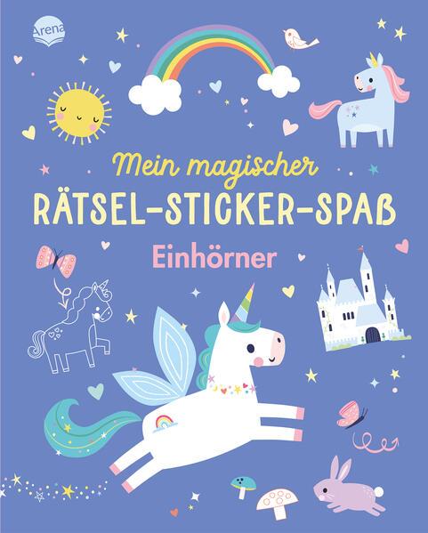Arena Mein magischer Rätsel-Sticker-Spass – Einhörner