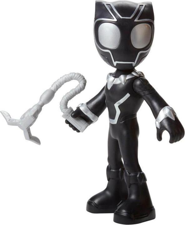 Actual product image Hasbro Spidey and His Amazing Friends super-sized Black Panther action figure, superhero toy f