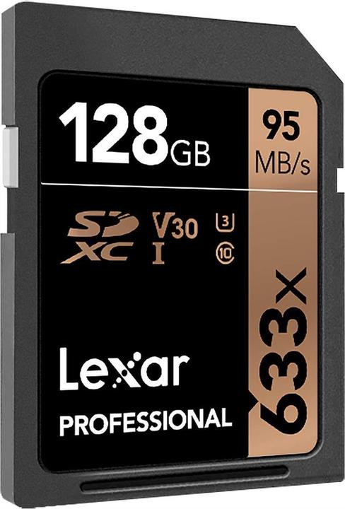 Image du produit Lexar Sdxc (128 Go, SDXC, U3, UHS-I)