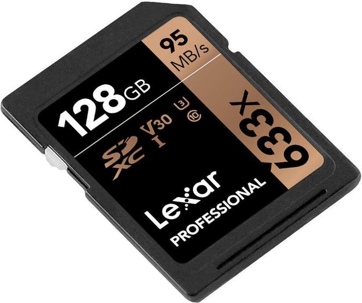 Image du produit Lexar Sdxc (128 Go, SDXC, U3, UHS-I)