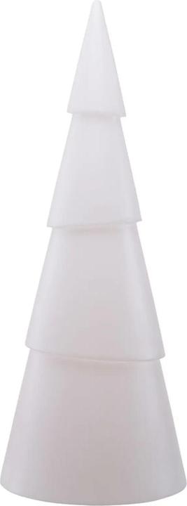 8 seasons design LED RGB Shining Tree rund 75 cm, Weiss