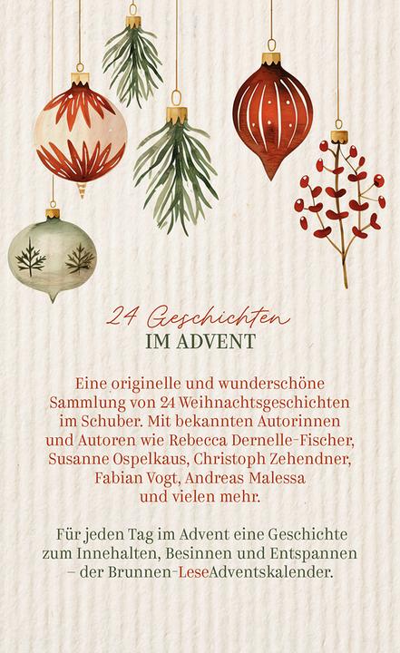 Actual product image An Advent reading calendar - 24 stories during Advent
