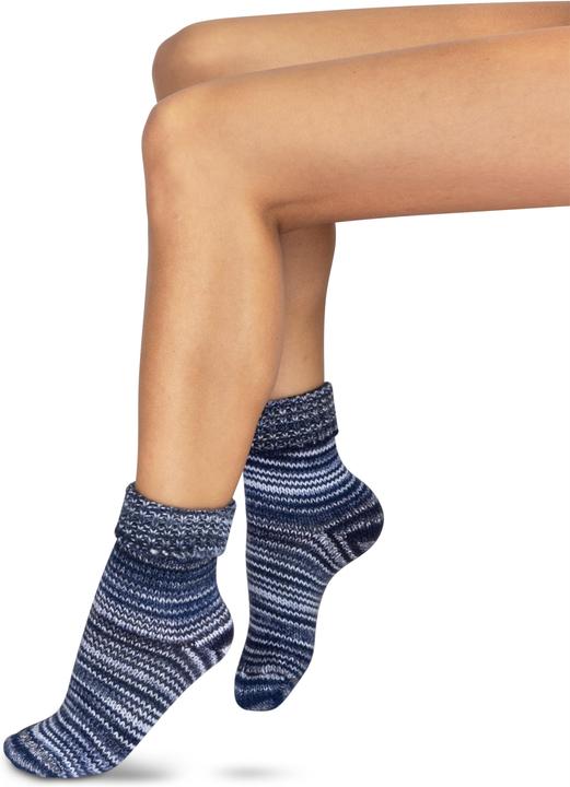 Produktbild Normani 2 Paar Skandinavische Wollsocken mit Umschlag (2er Pack, 39 - 42)