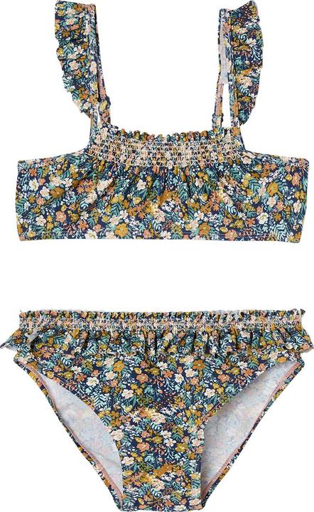 Vertbaudet Mädchen Bikini, Blumen Oeko-Tex