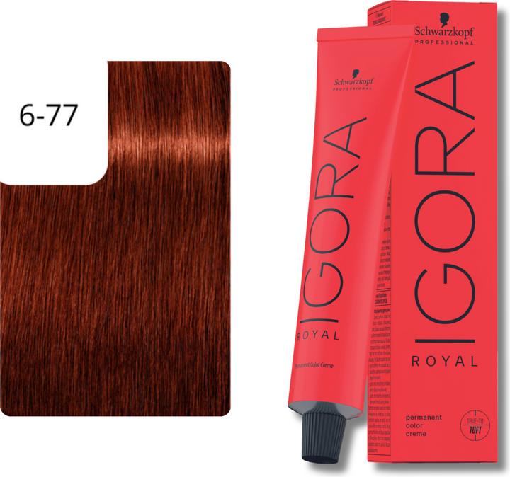 Image du produit Schwarzkopf Professional Igora Royal (6-77 Cuivre blond foncé extra)