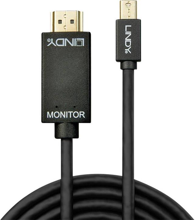 Produktbild Lindy Mini DisplayPort (2 m, DisplayPort, HDMI)