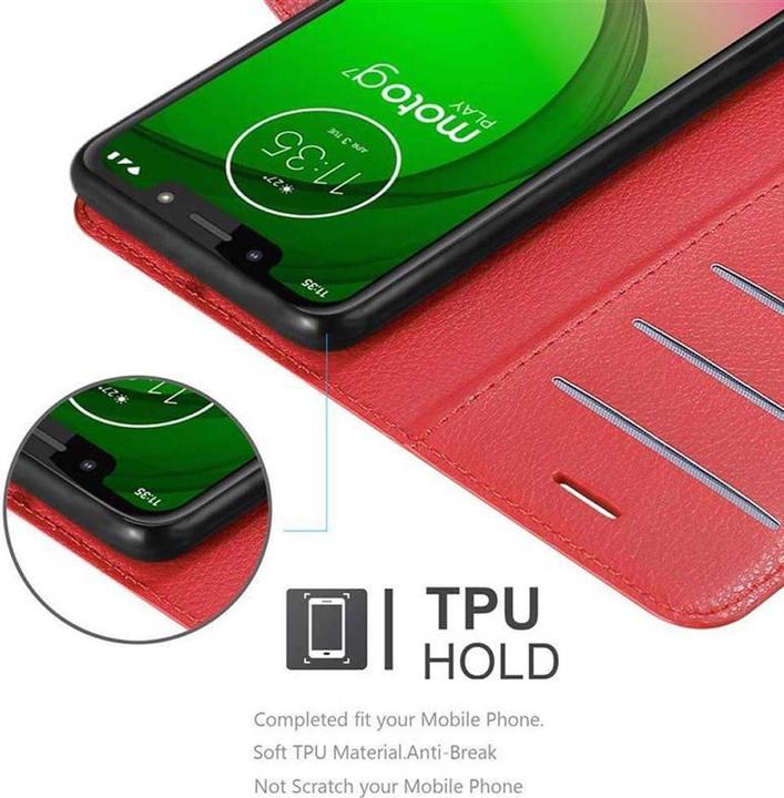 Productafbeelding Cadorabo Boek met kaft met standfunctie (Motorola Moto G7 Play)