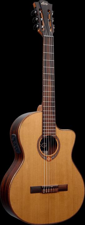 Image du produit LÂG OC118CE (Guitare acoustique, Acajou, Bois de cèdre)