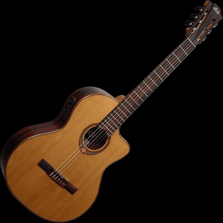 Image du produit LÂG OC118CE (Guitare acoustique, Acajou, Bois de cèdre)