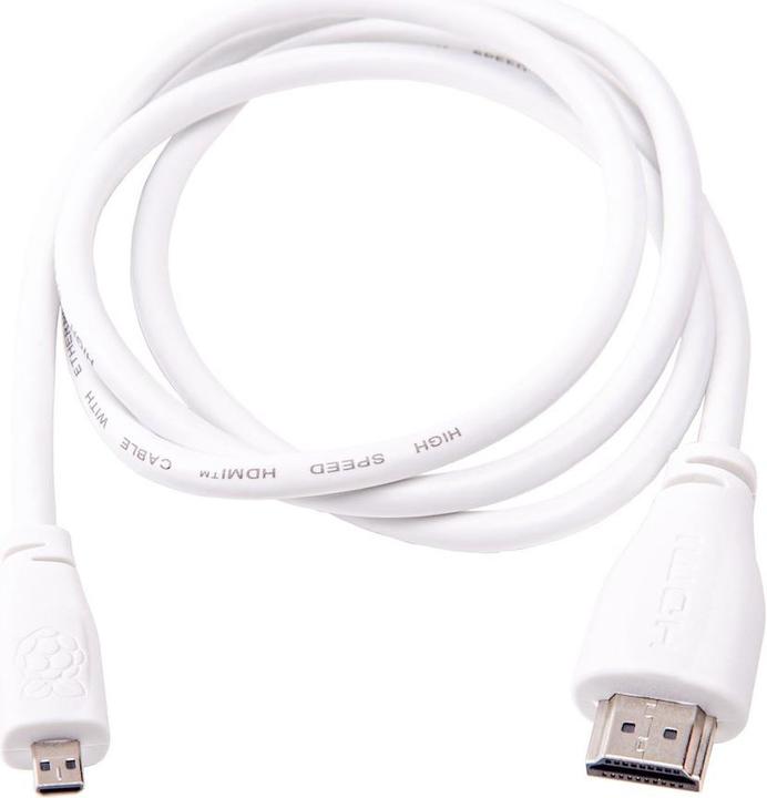 Image du produit Raspberry Pi micro HDMI à HDMI (1 m, HDMI)