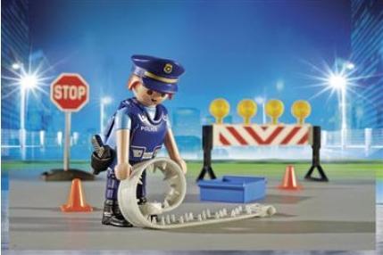 Actual product image Playmobil Police roadblock (6924, Playmobil City Action)