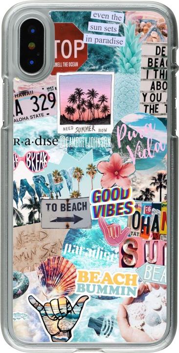 Produktbild PhoneLook Hülle transparent Summer 20 collage (Apple iPhone XS, Apple iPhone X)