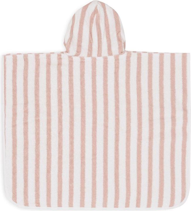 stripe terry wild rose GOTS