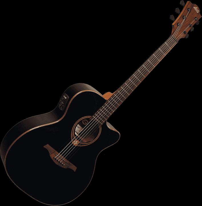Produktbild LÂG T118ACE (Halbakustik Gitarre, Mahagoni, Zedernholz)
