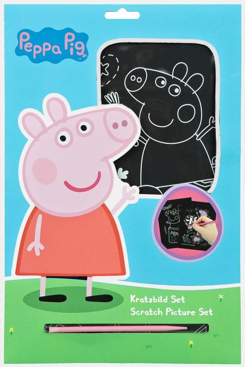 Produktbild Undercover Peppa Pig KratzbildSet