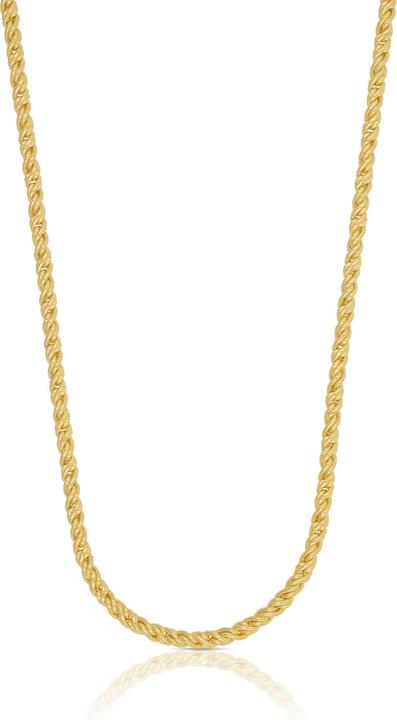 Muau Doppelanker (750/18K Gelbgold, 45 cm)