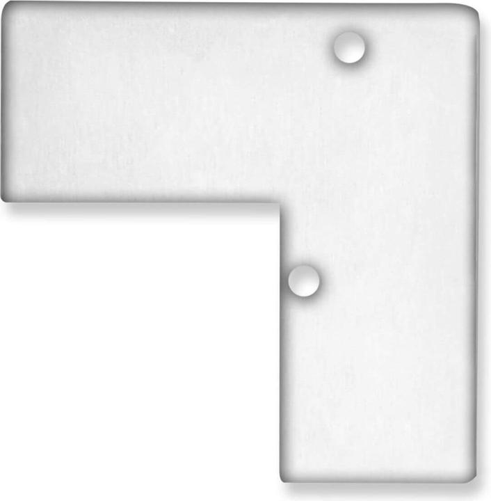 Immagine prodotto Isoled Tappo terminale EC93 in alluminio anodizzato per profilo HIDE ANGLE, viti incluse.