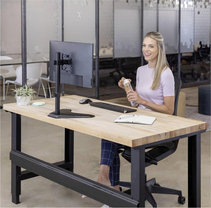 Actual product image Fellowes Freestanding Single Monitor Arm Professional Series (Table, 32")
