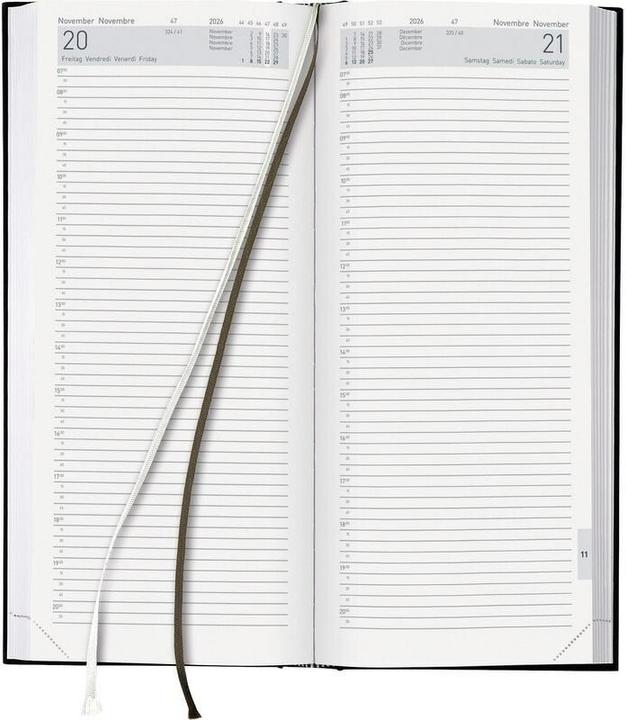 Produktbild Biella Geschäftsagenda Langformat Le Jour (13.5 x 31.5 cm)