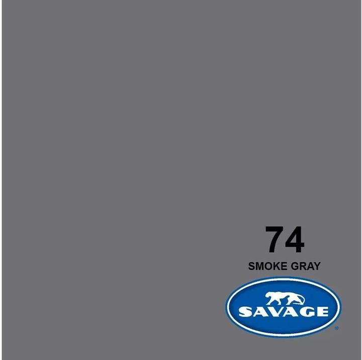 Actual product image Savage Background 1.35 x 11 m Smoke Gray (135 cm, 1100 cm)