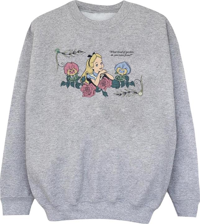 Disney Alice im Wunderland Sweatshirt Jungen What Kind Of Garden