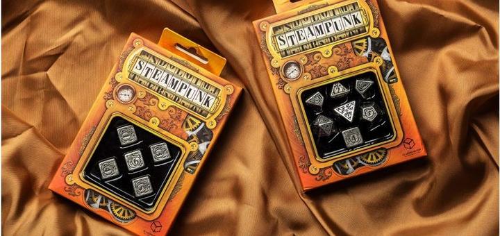 Actual product image Q Workshop SMST35 - Metal Steampunk Dice Set (7)