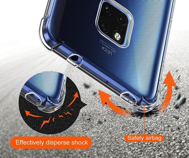 Actual product image Screenguard Huawei Mate 20 Pro Crystal Soft Airbag Bumper (Mate 20 Pro)