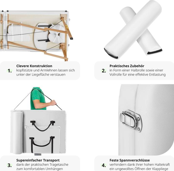 Produktbild tectake Massageliege