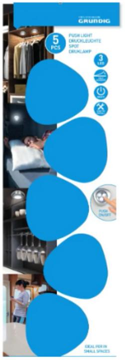 Immagine prodotto Grundig LED-Spotlights (7 cm, 6 lm)