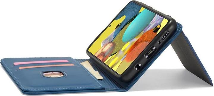 Produktbild Hurtel Magnet Card Case for Xiaomi Redmi Note 11 Pro Pouch Card Wallet Card Holder Blue (Xiaomi Redmi Note 11 Pro)