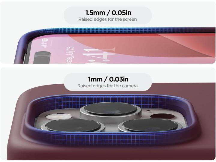 Actual product image Screenguard Liquid Silicone Case (Apple iPhone 16 Pro)