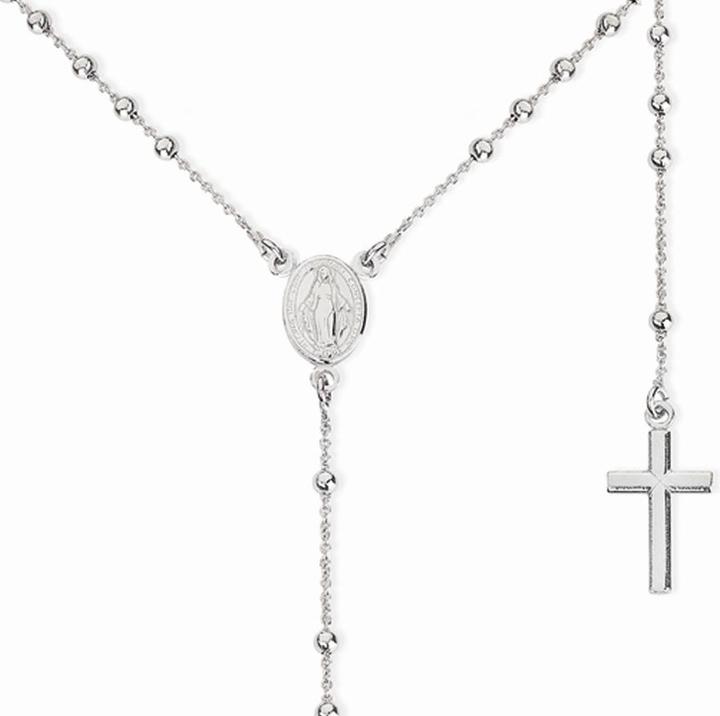 Immagine prodotto Amen Collana classica con rosario (Argento 925, 52 cm)