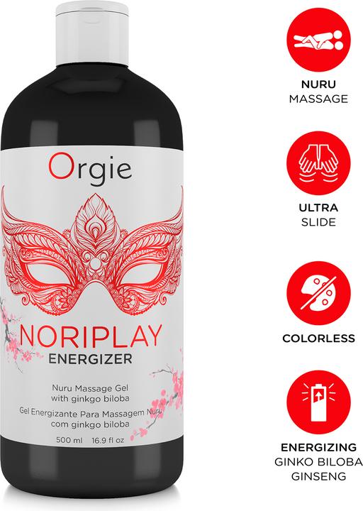 Image du produit Orgie Noriplay - Energizing Nuru Massage Gel (500 ml)