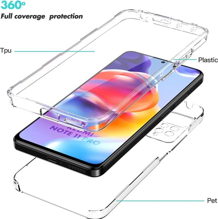 Produktbild Screenguard 360° Screen & Body Protector Xiaomi Redmi Note 11 Pro Hülle mit Folie (Xiaomi Redmi Note 11 Pro)