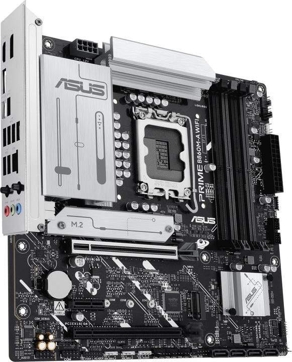 Actual product image ASUS PRIME B860M-A WIFI (LGA 1851, Intel B860, mATX)