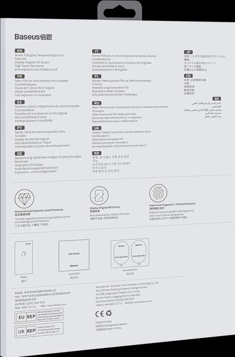 Actual product image Baseus Tempered Glass 0.3mm for iPad 12.9" (2pcs) (2 Piece, Apple iPad Pro)