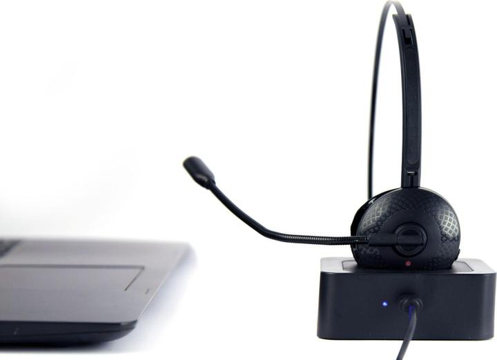 Produktbild Gembird Bluetooth-Callcenter-Headset Mono schwarz (Kabellos, USB-C)