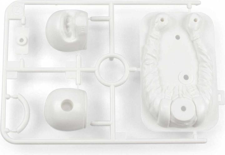Actual product image Tamiya Z-parts driver figure white BBX 58719